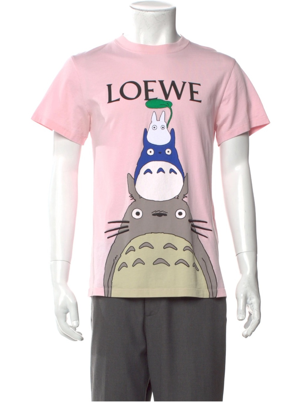 Loewe Pink Totoro Studio Ghibli Graphic Tee